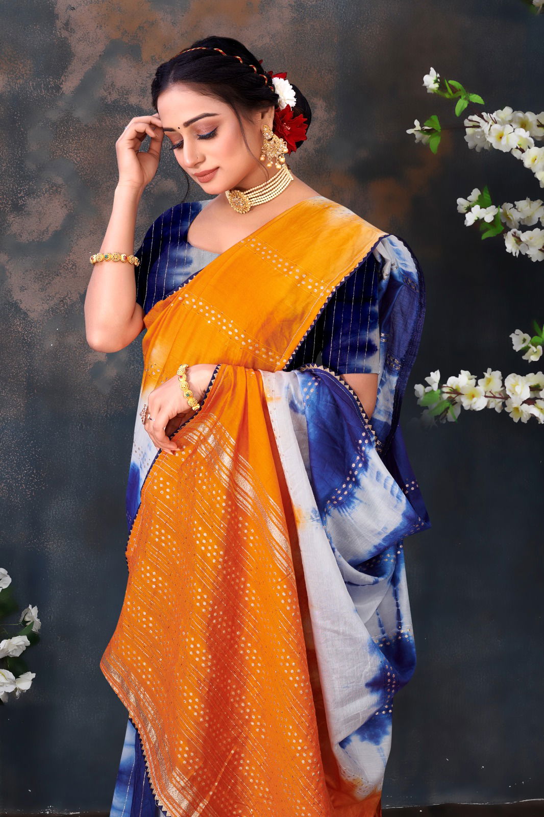 Prisha Soft Naylon Viscose Printed Designer Saree Catalog